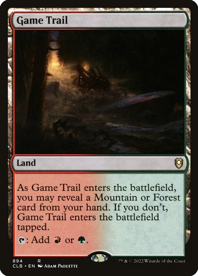 Game Trail [Commander Legends: Battle for Baldur's Gate] (894)