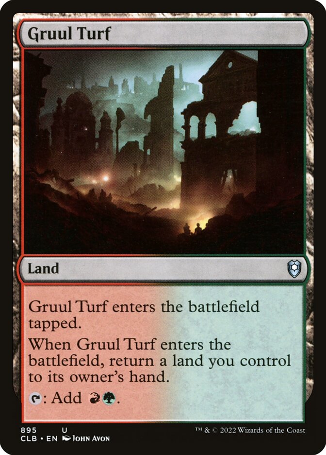 Gruul Turf [Commander Legends: Battle for Baldur's Gate] (895)
