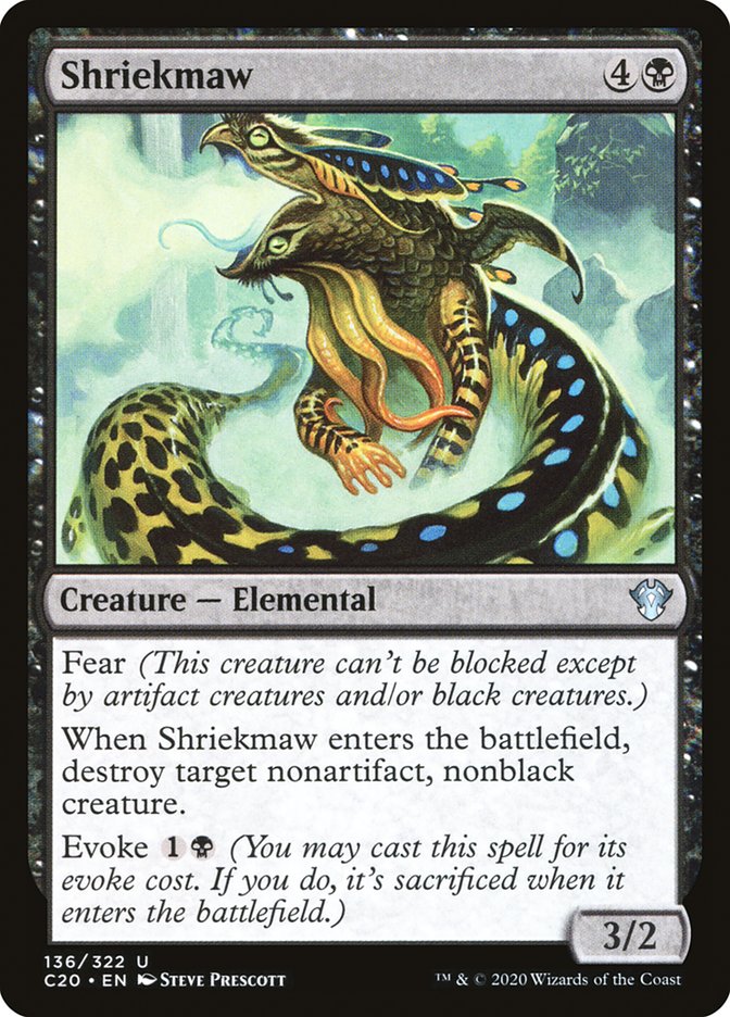 Shriekmaw [Commander 2020] (136)