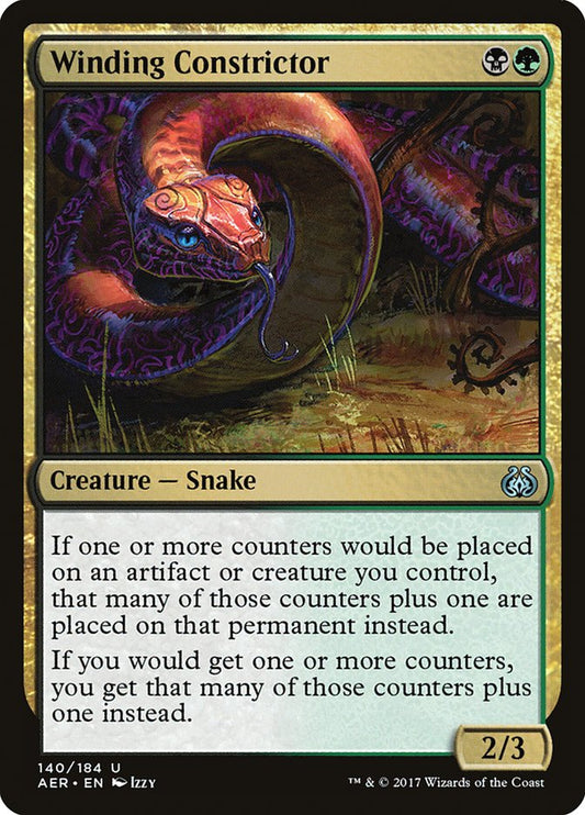 Winding Constrictor [Aether Revolt] (140)