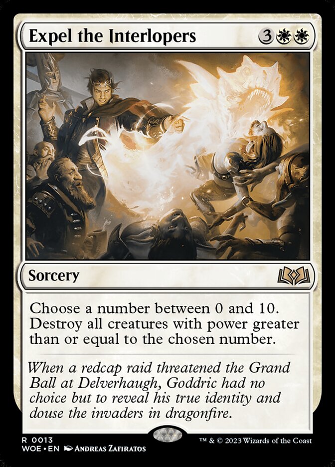 Expel the Interlopers [Wilds of Eldraine] (13)