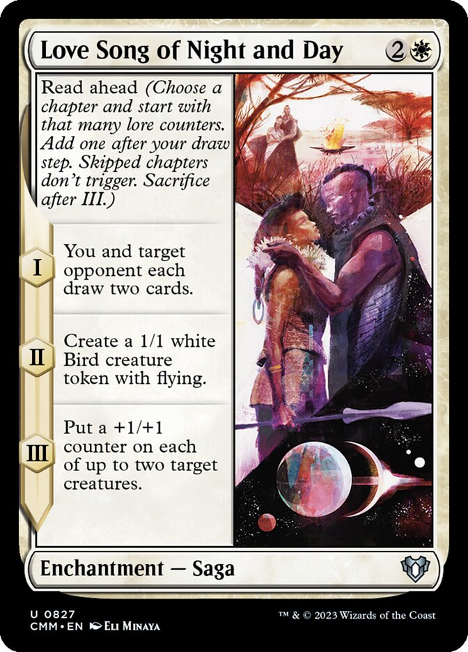 Love Song of Night and Day [Commander Masters] (827)
