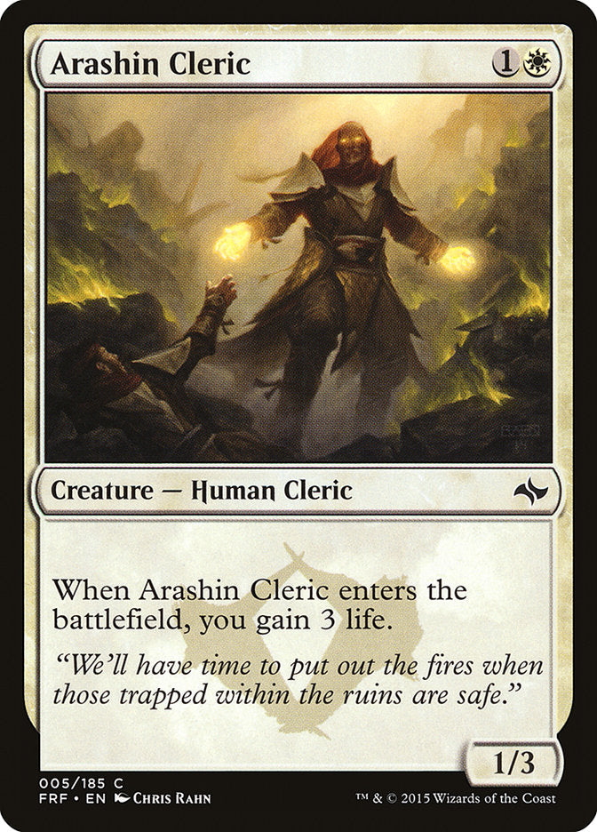 Arashin Cleric [Fate Reforged] (5)