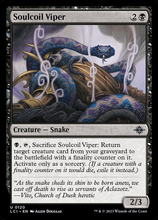 Soulcoil Viper [The Lost Caverns of Ixalan] (120)