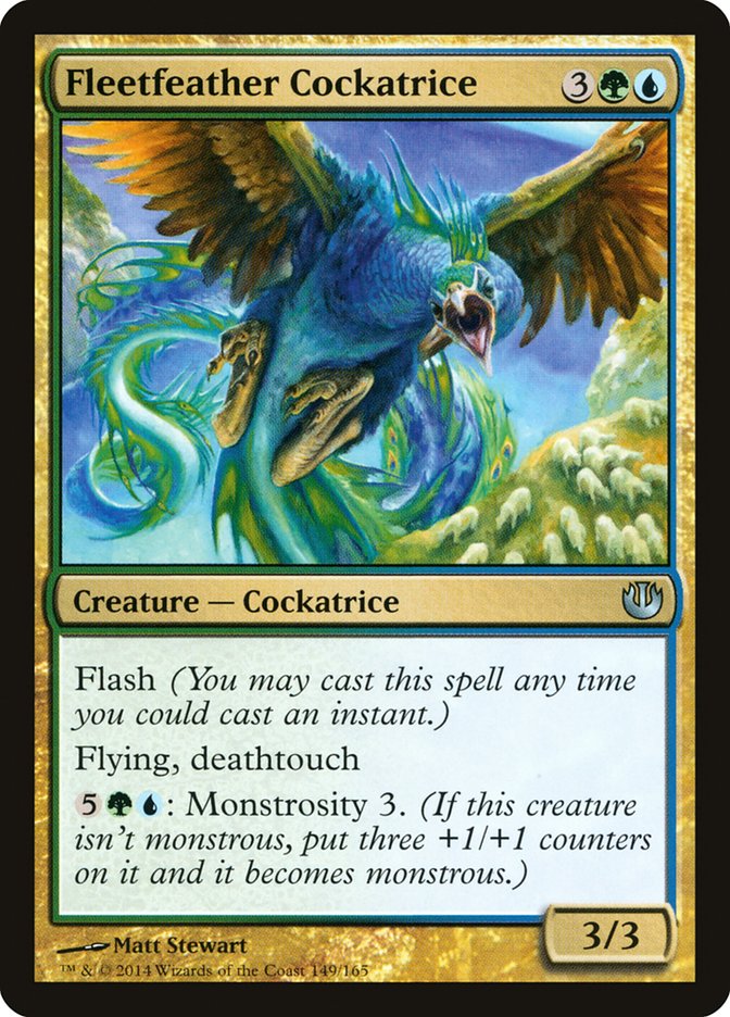 Fleetfeather Cockatrice [Journey into Nyx] (149)
