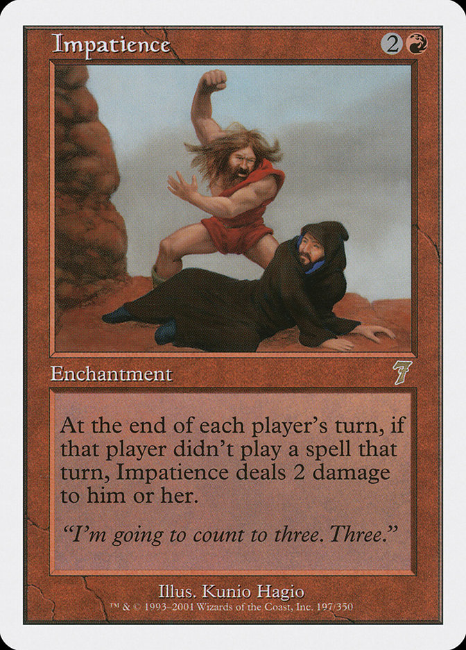 Impatience [Seventh Edition] (197)