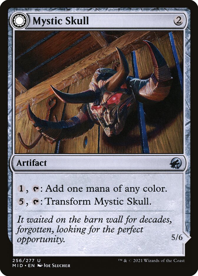 Mystic Skull [Innistrad: Midnight Hunt] (256)