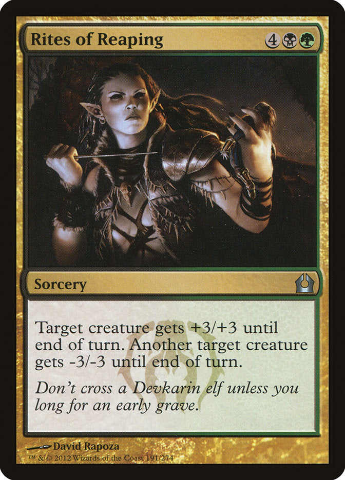 Rites of Reaping [Return to Ravnica] (191)