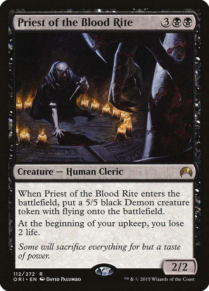 Priest of the Blood Rite [Magic Origins] (112)