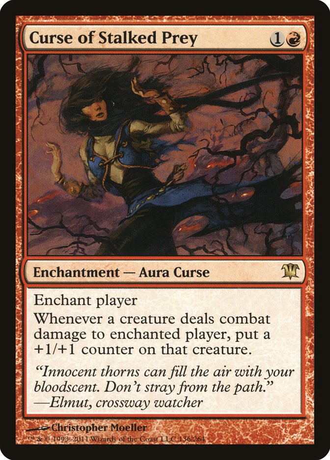 Curse of Stalked Prey [Innistrad] (136)