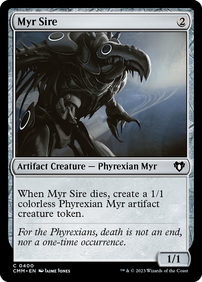 Myr Sire [Commander Masters] (400)