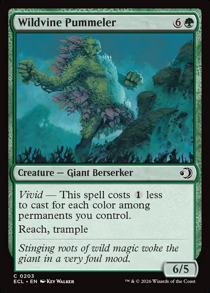 Wildvine Pummeler [Lorwyn Eclipsed] (203)