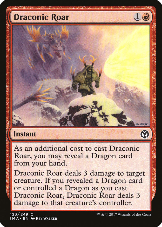 Draconic Roar [Iconic Masters] (123)