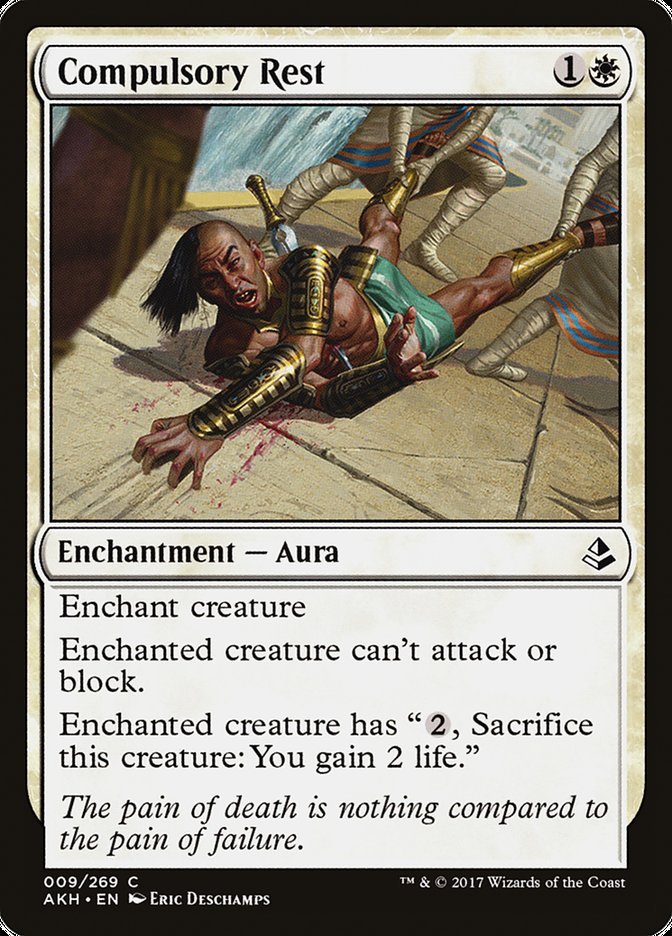 Compulsory Rest [Amonkhet] (9)