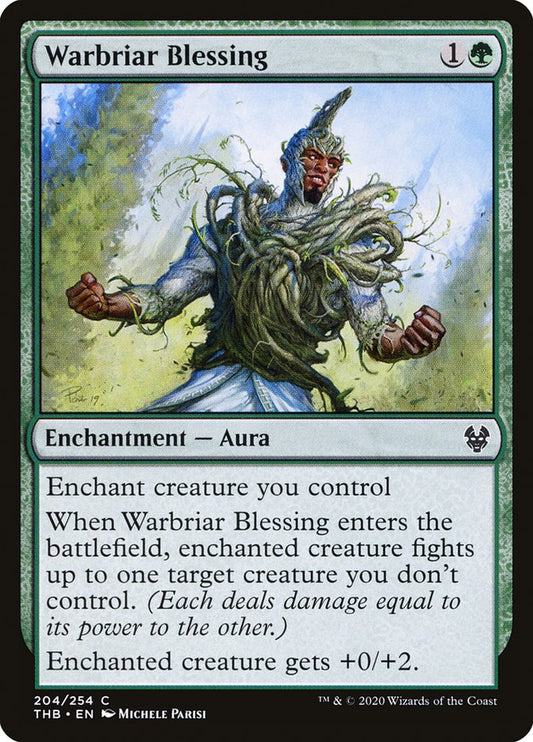 Warbriar Blessing [Theros Beyond Death] (204)