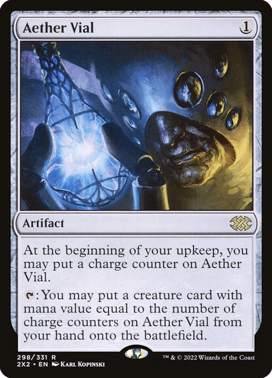 Aether Vial [Double Masters 2022] (298)