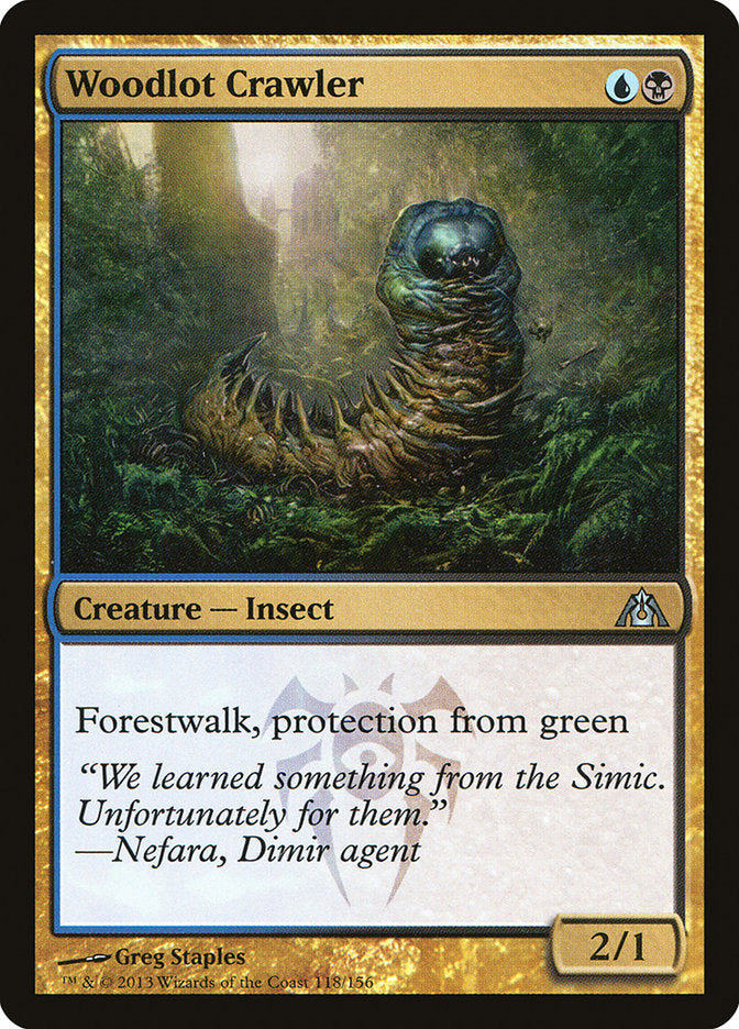 Woodlot Crawler [Dragon's Maze] (118)