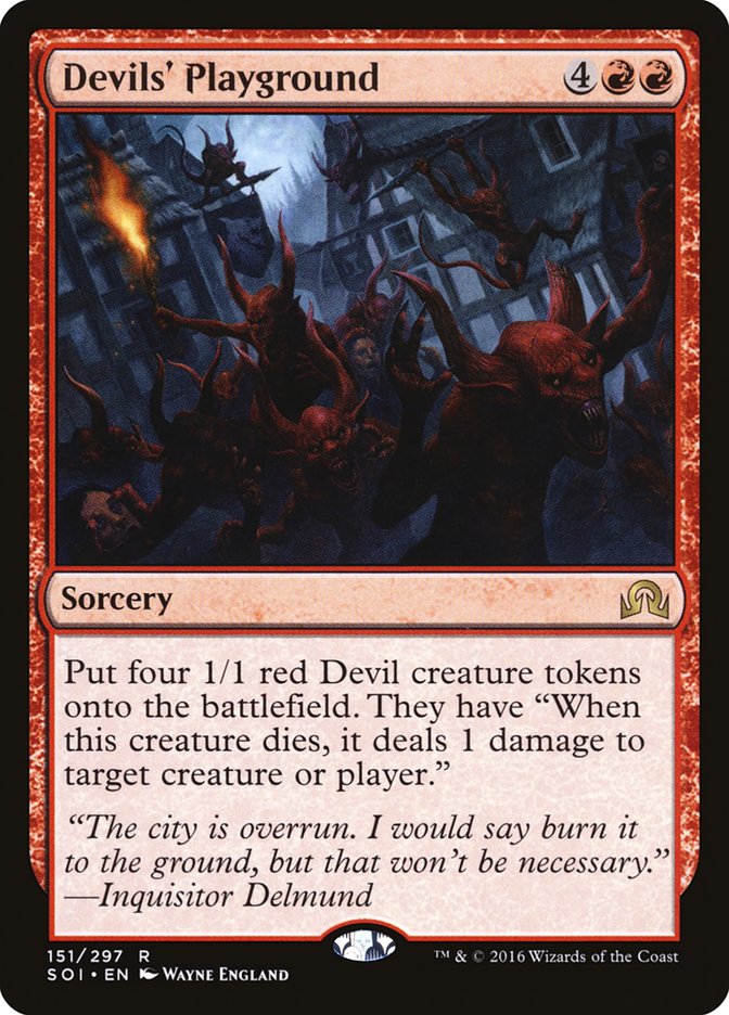 Devils' Playground [Shadows over Innistrad] (151)