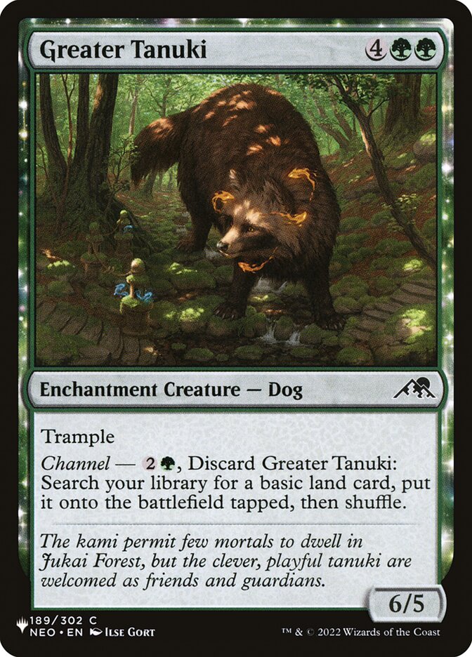 Greater Tanuki [The List] (NEO-189)