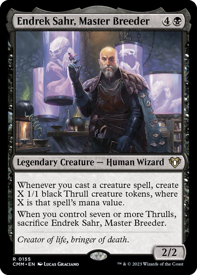 Endrek Sahr, Master Breeder [Commander Masters] (155)