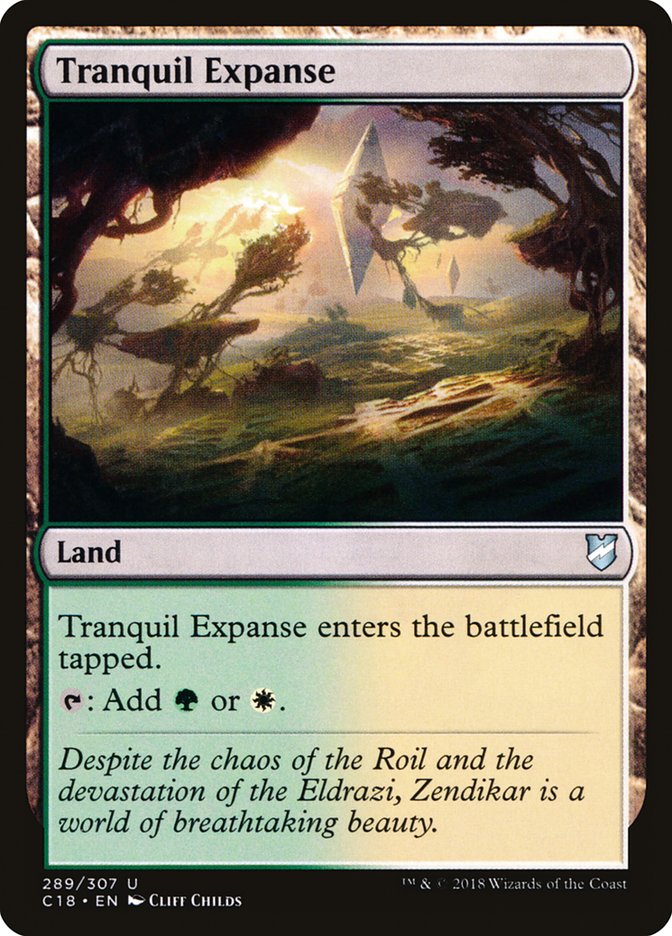 Tranquil Expanse [Commander 2018] (289)