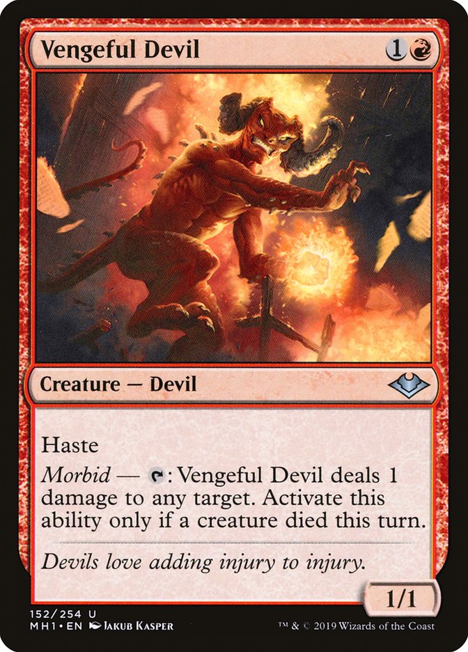 Vengeful Devil [Modern Horizons] (152)