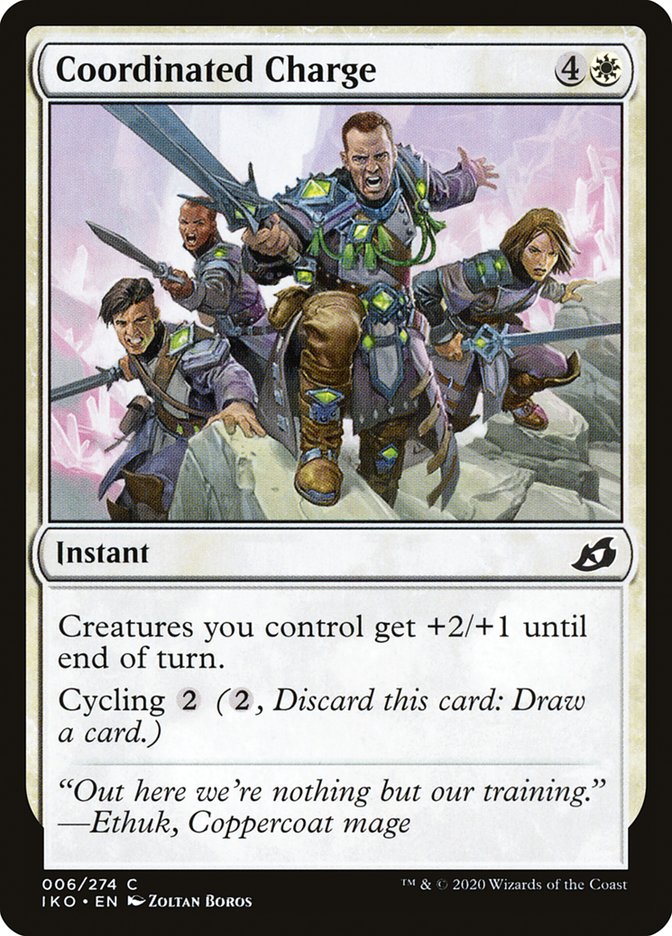 Coordinated Charge [Ikoria: Lair of Behemoths] (6)
