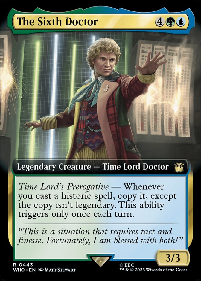 The Sixth Doctor [Doctor Who] (443)