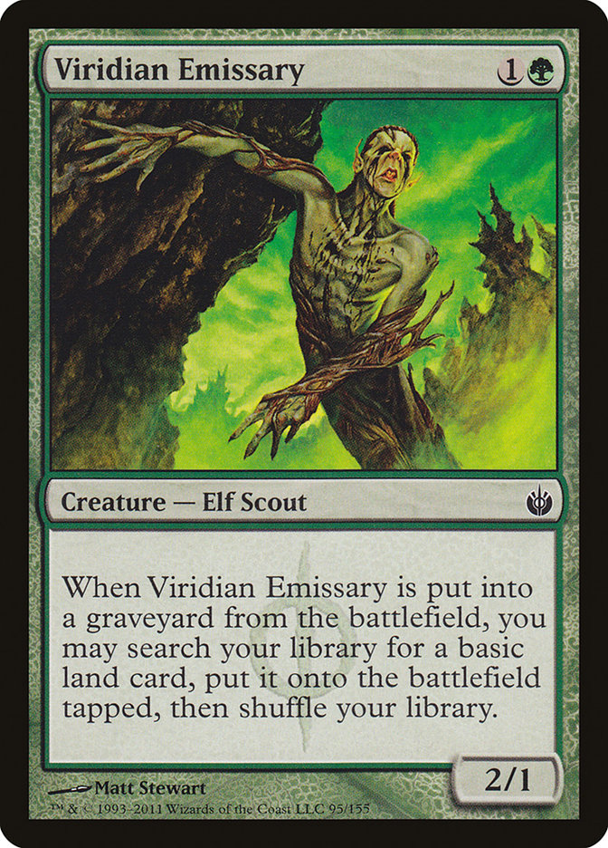 Viridian Emissary [Mirrodin Besieged] (95)
