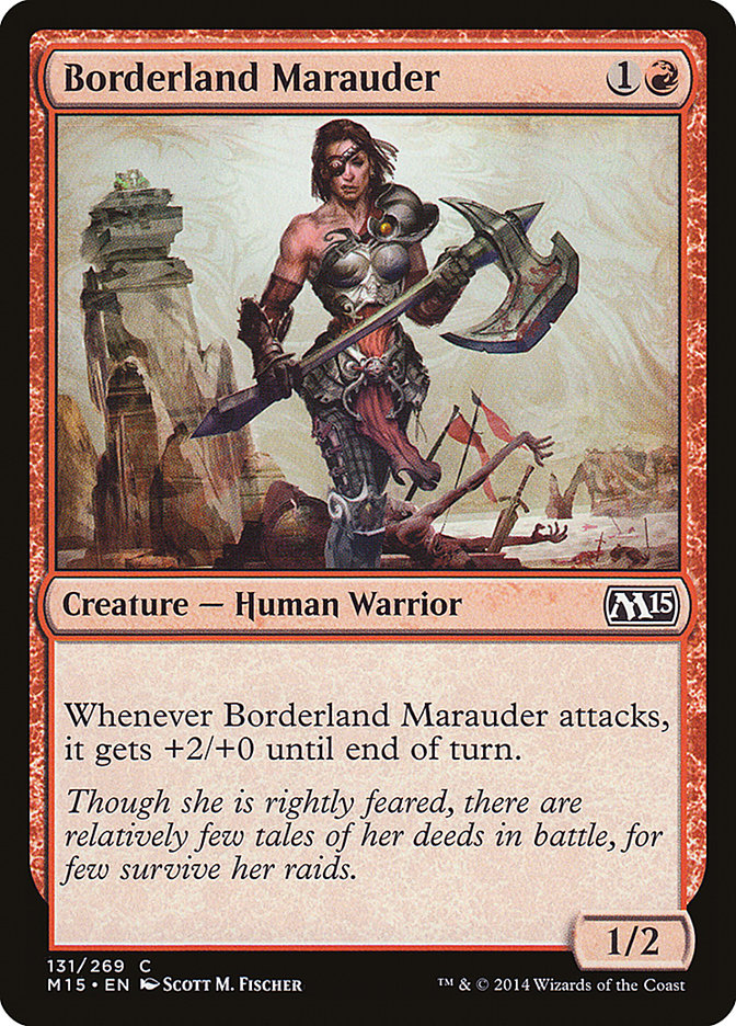 Borderland Marauder [Magic 2015] (131)