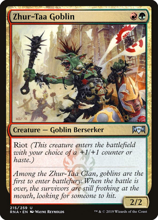 Zhur-Taa Goblin [Ravnica Allegiance] (215)