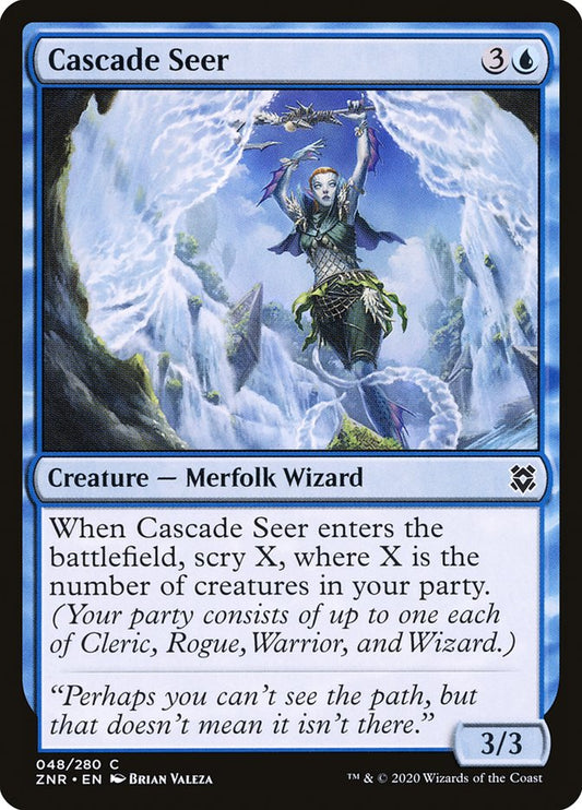 Cascade Seer [Zendikar Rising] (48)