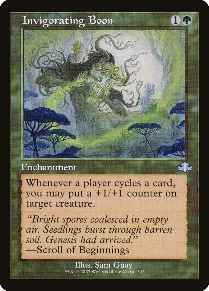 Invigorating Boon [Dominaria Remastered] (342)