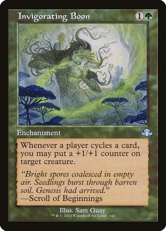 Invigorating Boon [Dominaria Remastered] (342)