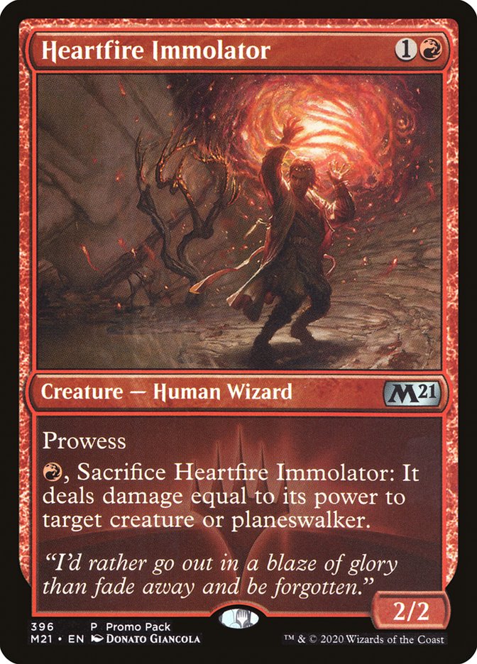 Heartfire Immolator [Core Set 2021] (396)