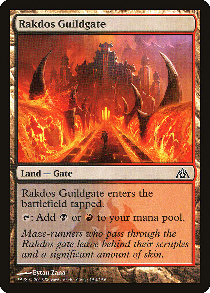 Rakdos Guildgate [Dragon's Maze] (154)