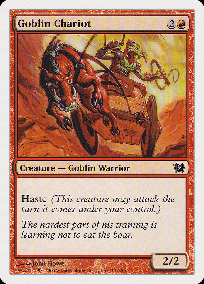 Goblin Chariot [Ninth Edition] (191)