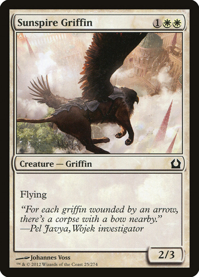 Sunspire Griffin [Return to Ravnica] (25)