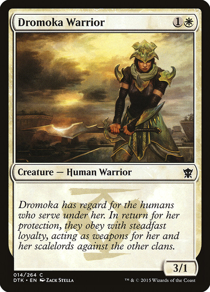 Dromoka Warrior [Dragons of Tarkir] (14)