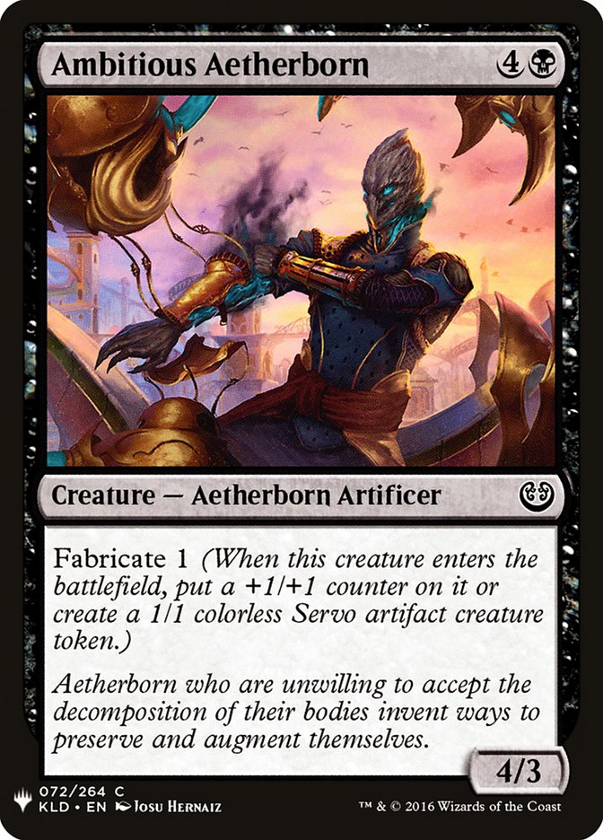 Ambitious Aetherborn [The List] (KLD-72)
