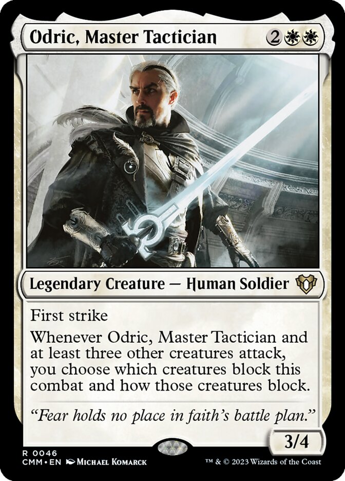 Odric, Master Tactician [Commander Masters] (46)