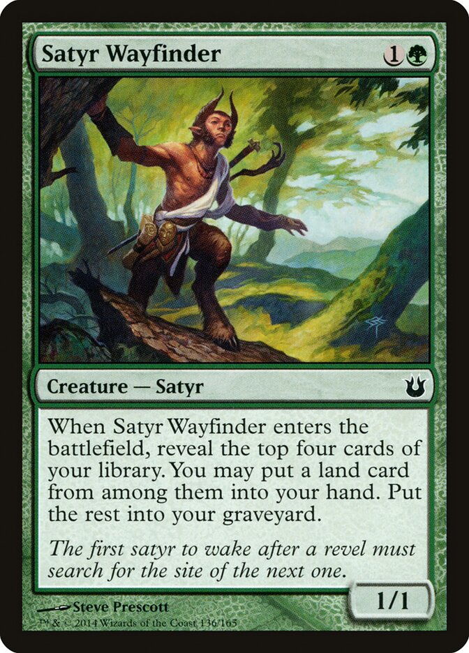 Satyr Wayfinder [Born of the Gods] (136)