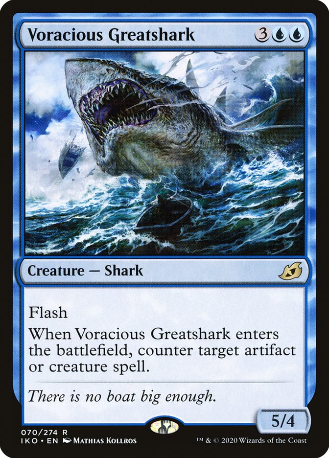 Voracious Greatshark [Ikoria: Lair of Behemoths] (70)