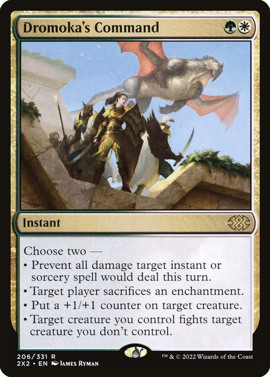 Dromoka's Command [Double Masters 2022] (206)