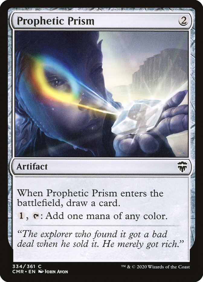 Prophetic Prism [Commander Legends] (334)