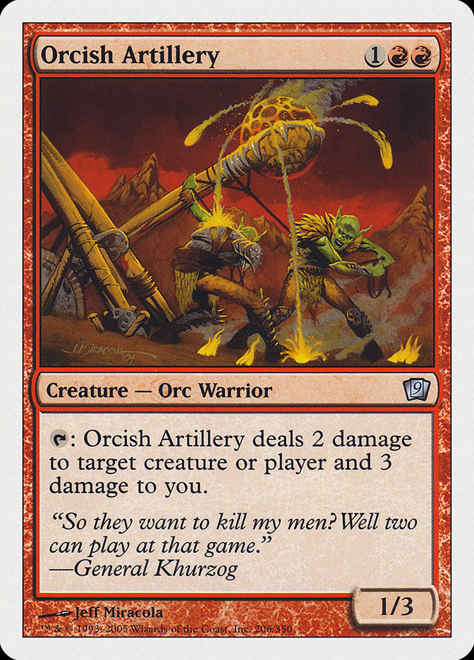 Orcish Artillery [Ninth Edition] (206)