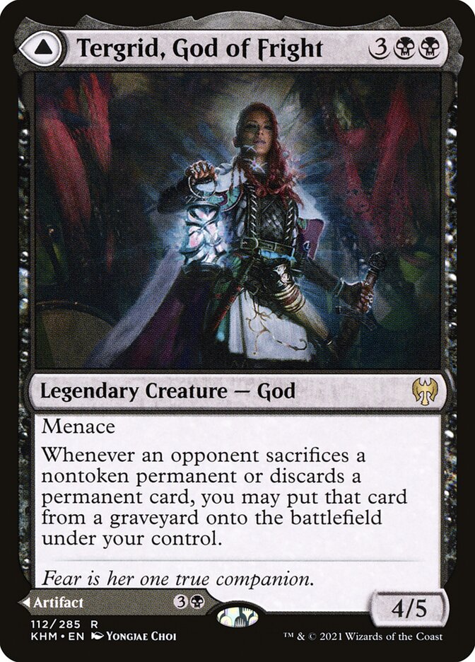 Tergrid, God of Fright // Tergrid's Lantern [Kaldheim] (112)