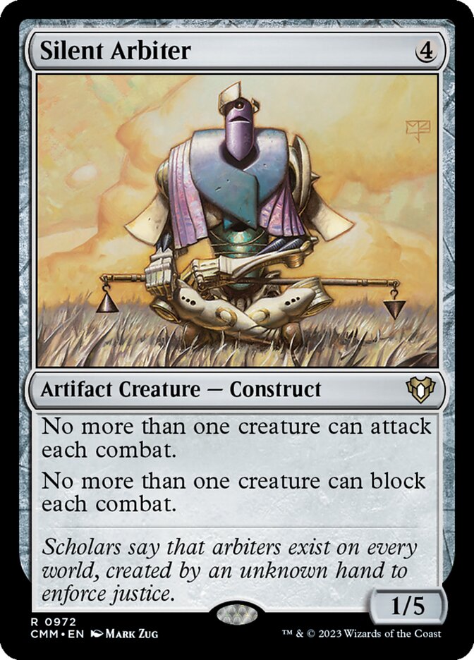 Silent Arbiter [Commander Masters] (972)