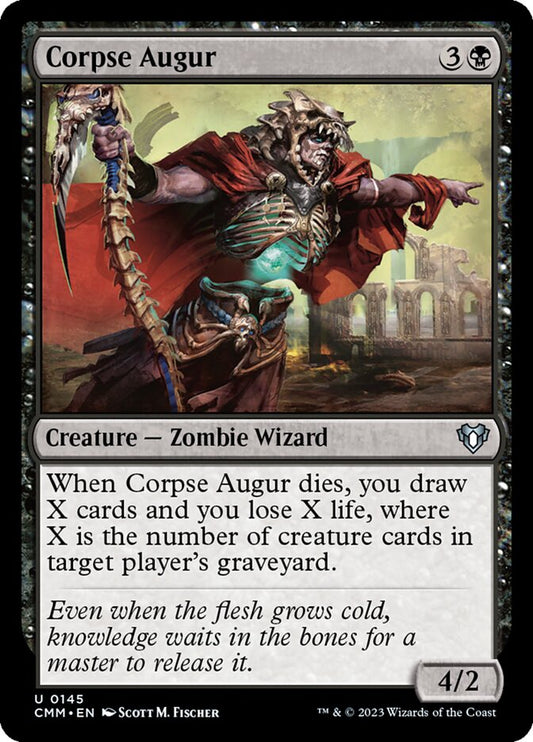 Corpse Augur [Commander Masters] (145)