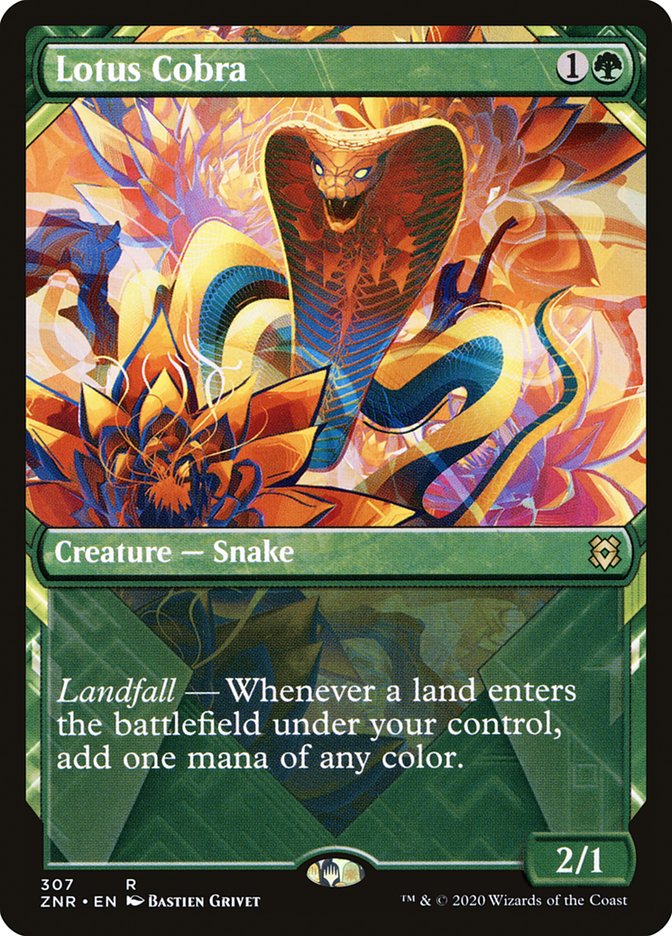 Lotus Cobra [Zendikar Rising] (307)